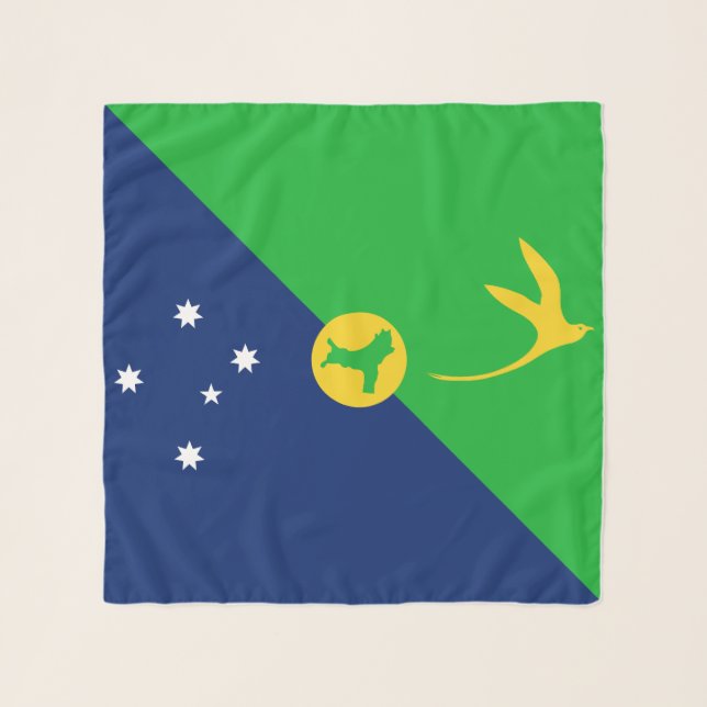 Christmas Island Flag Scarf (Front)