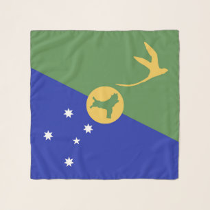 Christmas Island flag Scarf