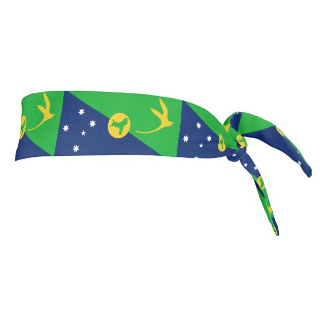 Christmas Island Flag Tie Headband (Rotate 90)