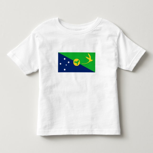 Christmas Island Flag Toddler T-shirt (Front)