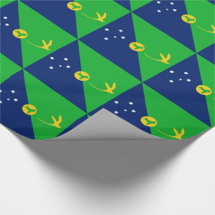 Christmas Island Flag Wrapping Paper