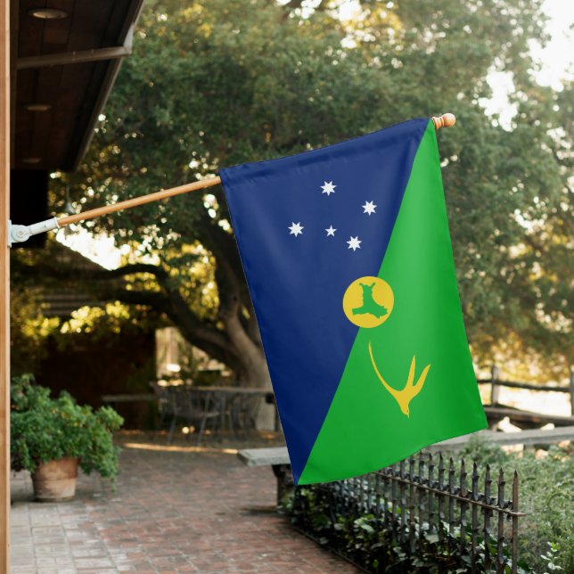 Christmas Island House Flag (In SItu)