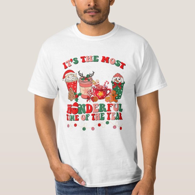 Christmas It s The Most Wonderful T-Shirt (Front)