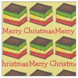 Christmas Italian Rainbow (7 Layer) Cookie Fabric