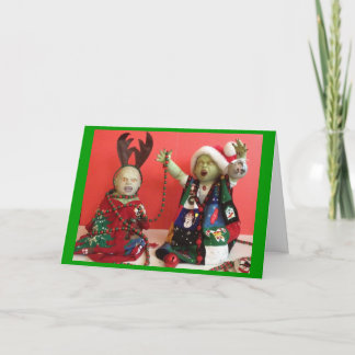 Christmas: It's not just for the living anymore - Holiday Card