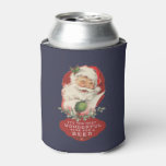Christmas It&#39;s The Most Wonderful Time For A Beer Can Cooler at Zazzle
