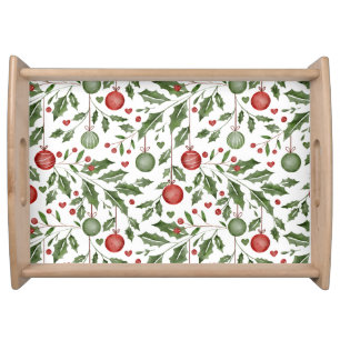 Christmas Ivy Serving Tray