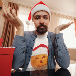 Christmas Jack-o-lantern T-Shirt
