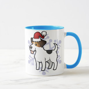 Christmas Jack Russell Terrier Mug