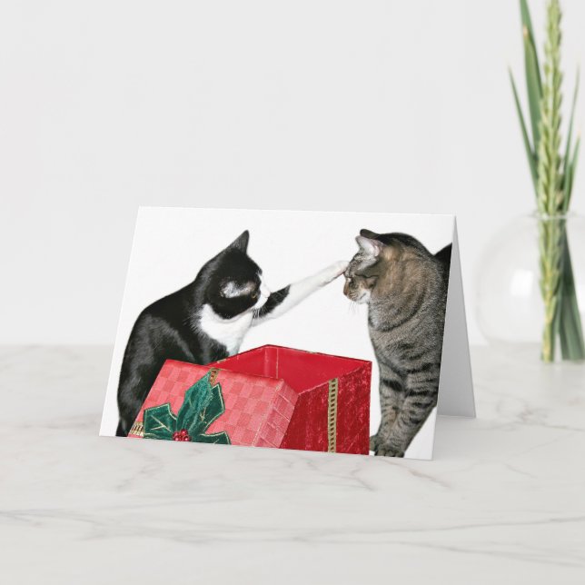 Christmas jealousy holiday card (Front)