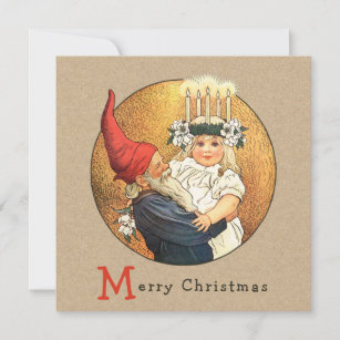 Boxed cards, Jenny Nystrom Gnome Tomte with Goat – Gift Chalet