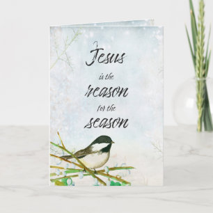 Christmas Jesus is the Reason for the Season Card