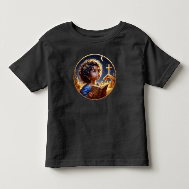 Christmas Jesus It's About the Cross  Toddler T-shirt (Front)