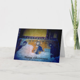 christmas jesus mural holiday card