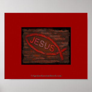 Christmas Jesus Poster