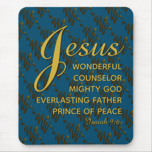 Christmas JESUS PRINCE OF PEACE Mouse Pad