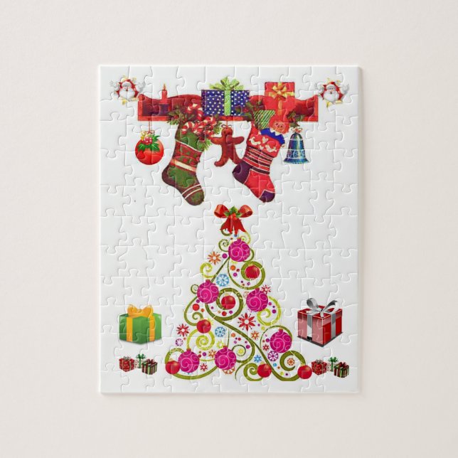 Christmas Jigsaw Puzzle (Vertical)