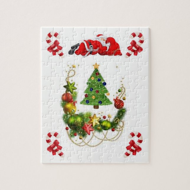 Christmas Jigsaw Puzzle (Vertical)