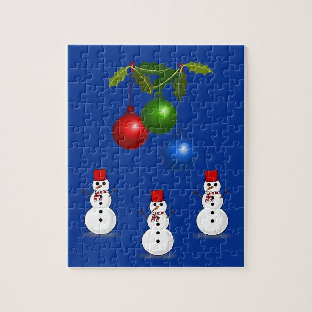Christmas Jigsaw Puzzle (Vertical)