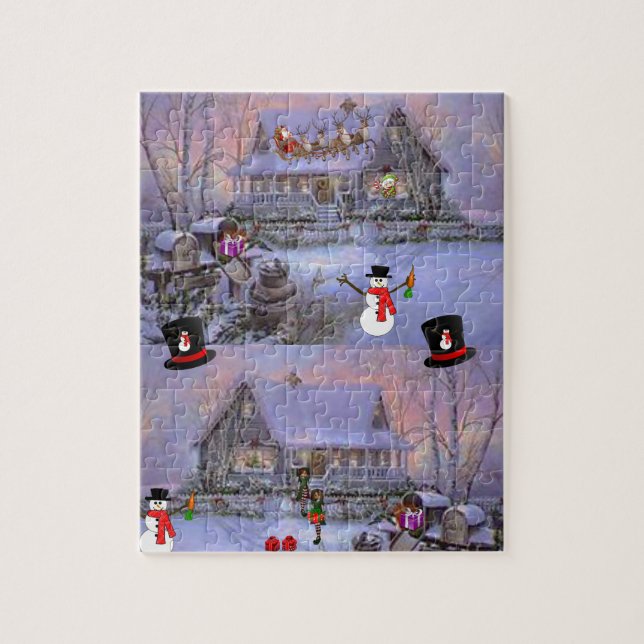 Christmas Jigsaw Puzzle (Vertical)