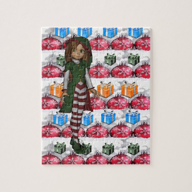 Christmas Jigsaw Puzzle (Vertical)