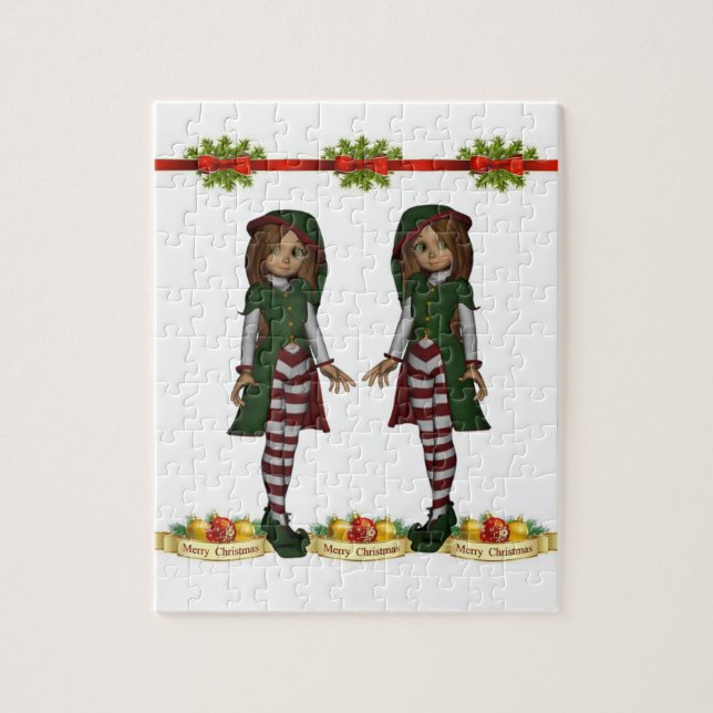 Christmas Jigsaw Puzzle (Vertical)