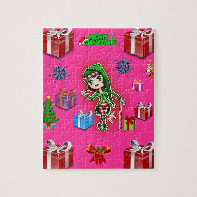 Christmas Jigsaw Puzzle (Vertical)