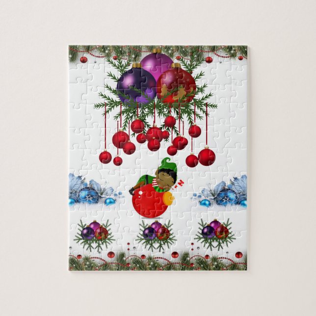 Christmas Jigsaw Puzzle (Vertical)