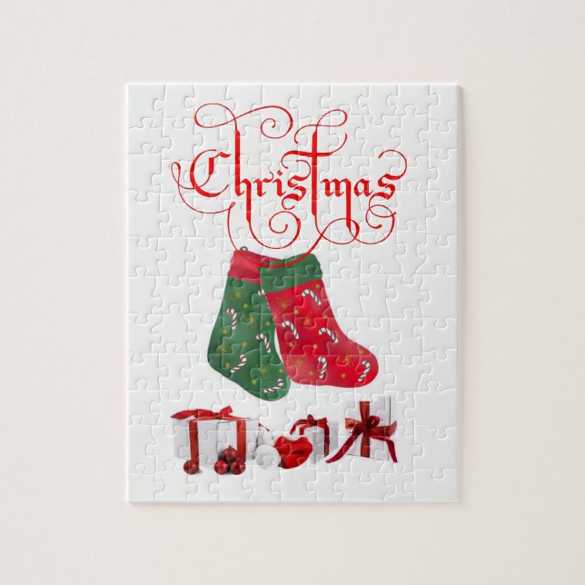 Christmas Jigsaw Puzzle (Vertical)