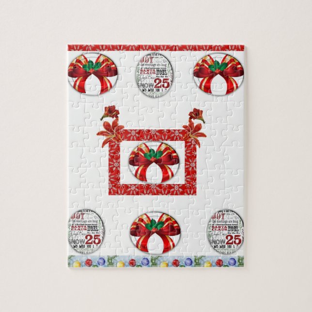 Christmas Jigsaw Puzzle (Vertical)
