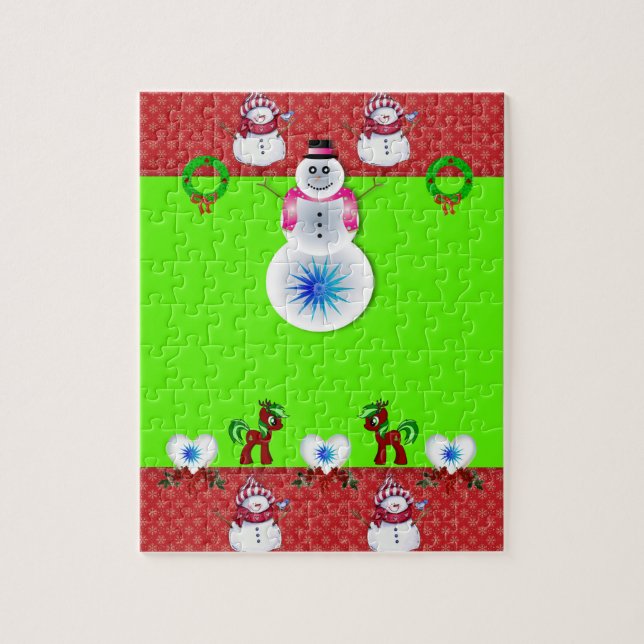 Christmas Jigsaw Puzzle (Vertical)