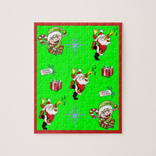 Christmas Jigsaw Puzzle (Vertical)