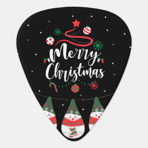 Christmas Jingle Bells Joyful Greetings Collection Guitar Pick