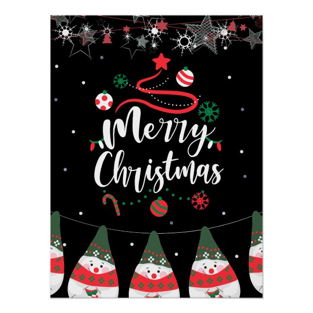 Christmas Jingle Bells Joyful Greetings Collection Poster (Front)