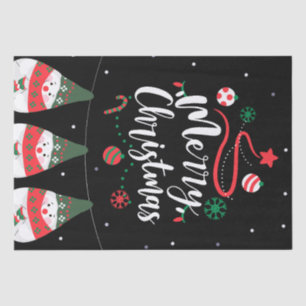 Christmas Jingle Bells Joyful Greetings Collection Tissue Paper
