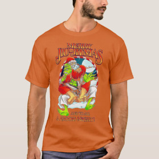 Christmas Jiu Jitsu Merry Jiu jitmas T-Shirt