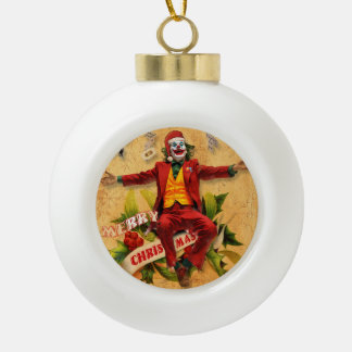 Christmas Joke Ceramic Ball Christmas Ornament