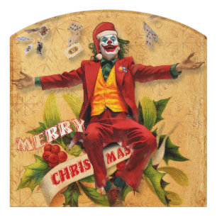 Christmas Joke Door Sign