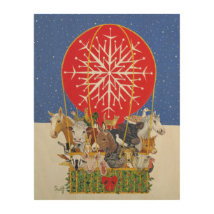 Christmas Journey Wood Wall Art