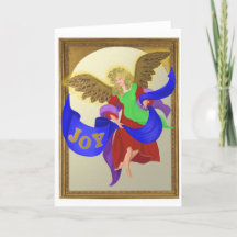 Christmas Joy Angel (blank inside)