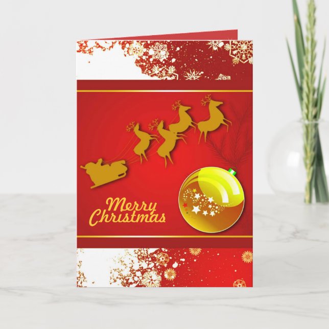 Christmas Joy Card (Front)