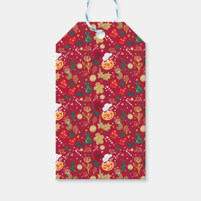 Christmas Joy Gift Tags (Front)