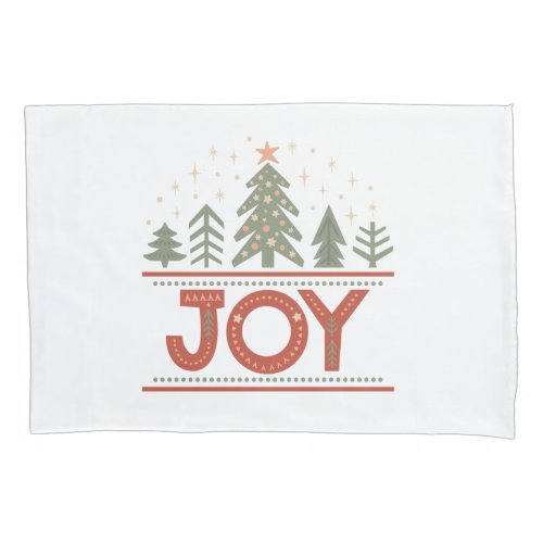 Christmas Joy Holiday Pillow Case