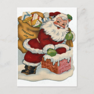 Christmas Joy Holiday Postcard