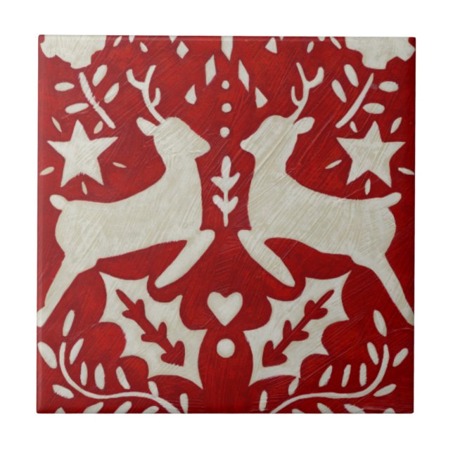 Christmas Joy I Tile (Front)