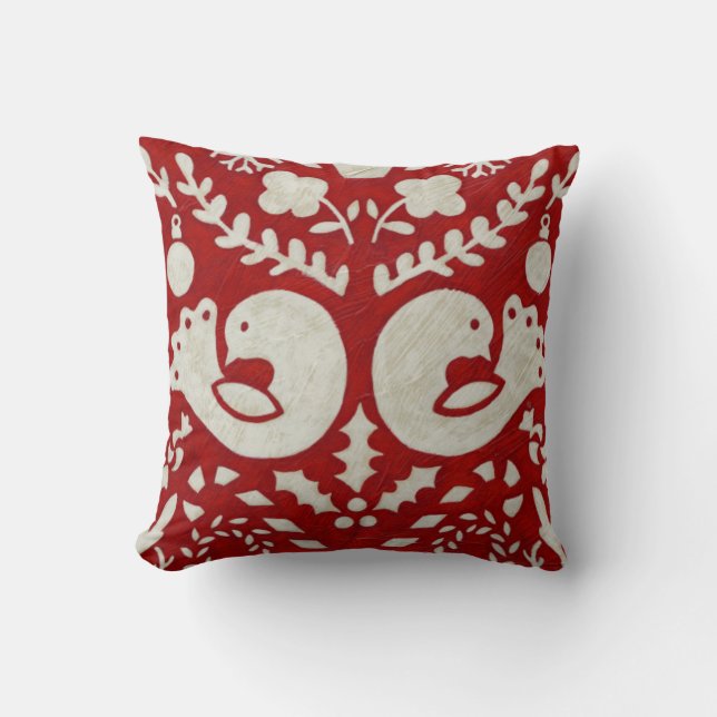 Christmas Joy II Throw Pillow (Front)