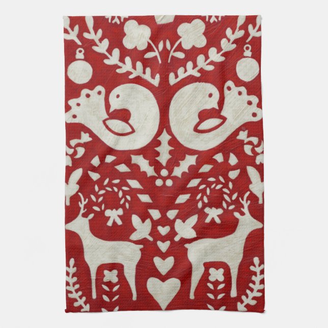 Christmas Joy II Towel (Vertical)