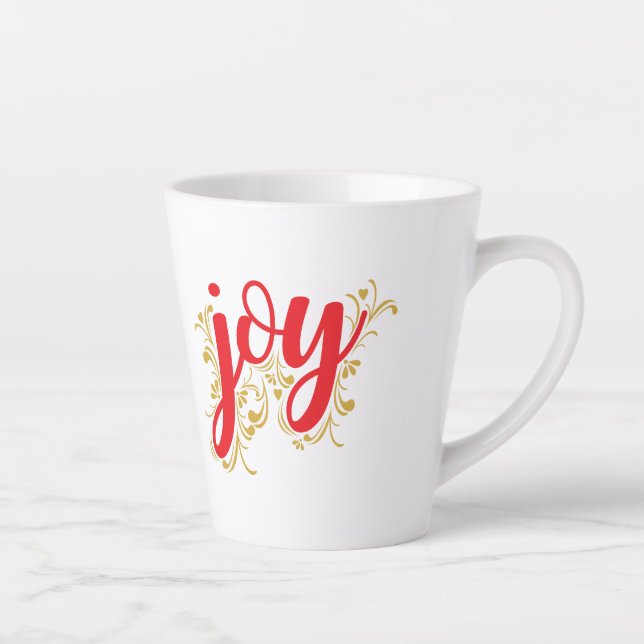 Christmas Joy Latte Mug (Right)