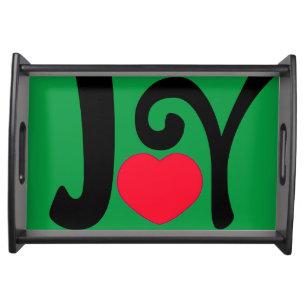 Christmas Joy n Love Serving Tray