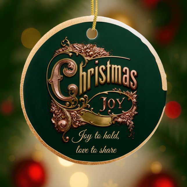 “Christmas Joy” Ornament (Creator Uploaded)